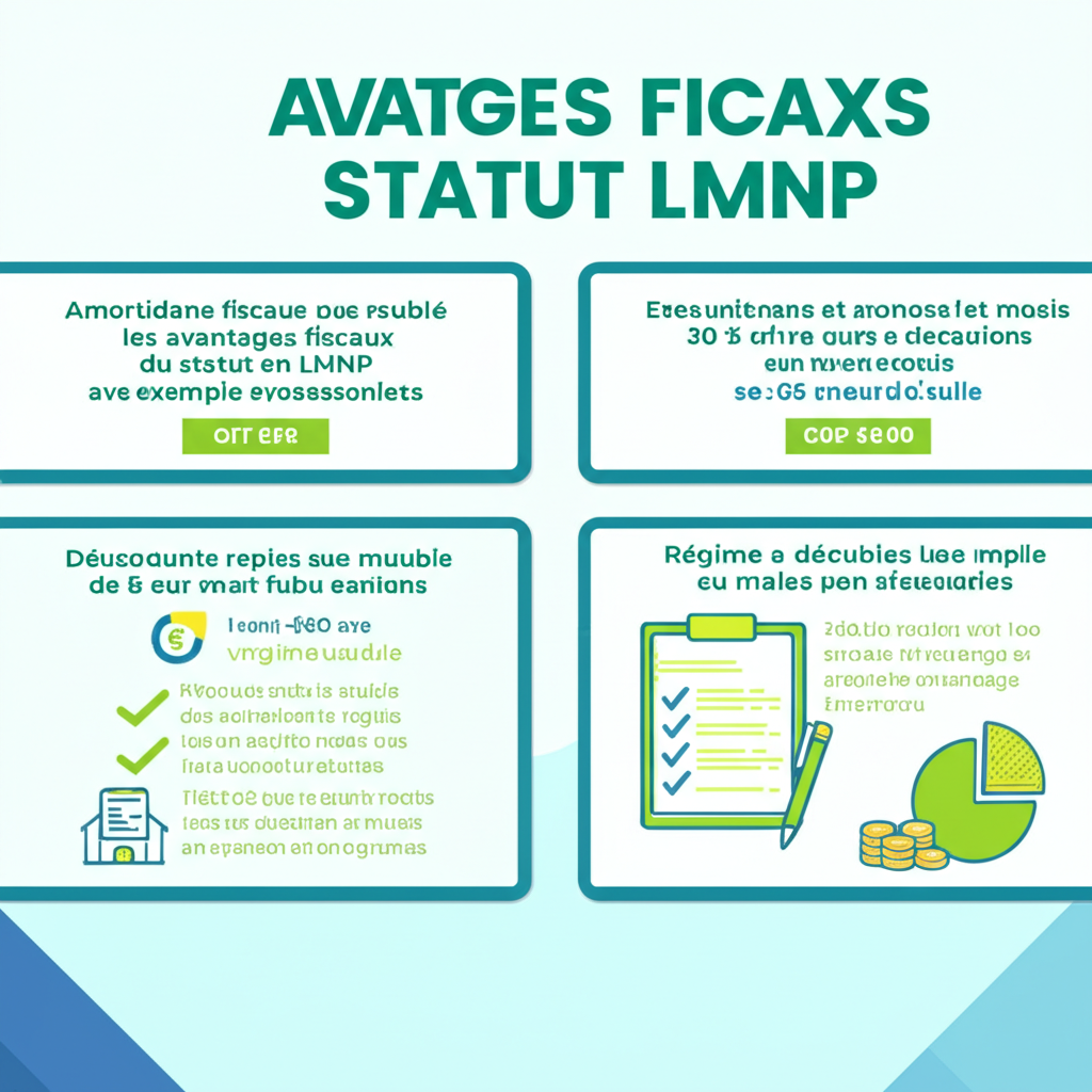 Avantages fiscaux du statut LMNP